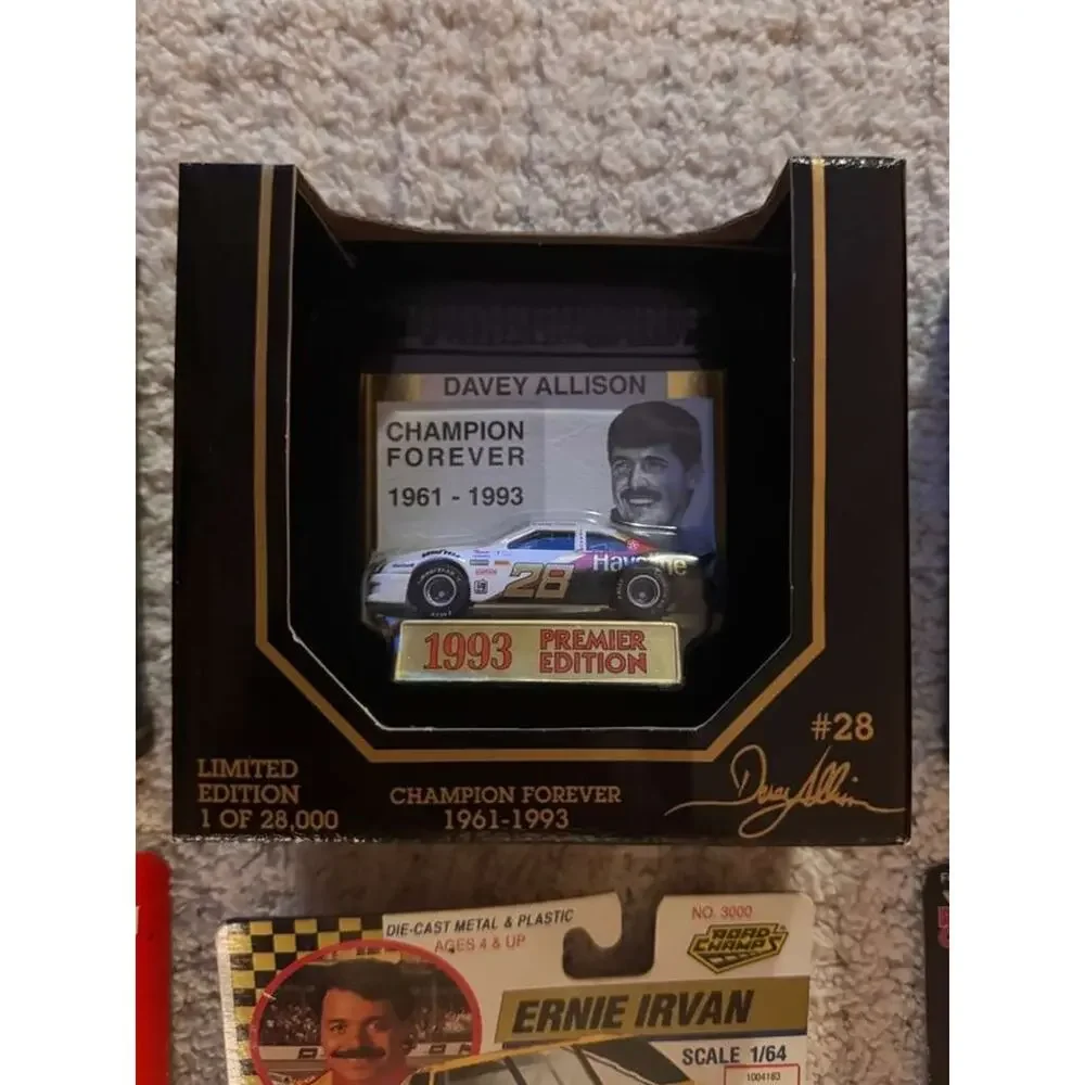 Vintage NASCAR Diecast Car Lot Racing Champions Road Champs Allison Wallace